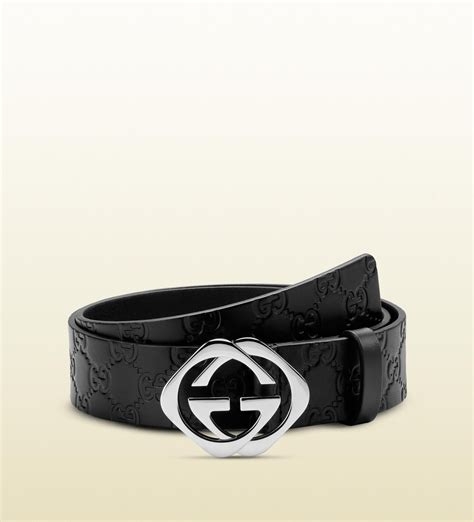 gucci belt with square buckle and interlocking g|Gucci belt interlocking g buckle.